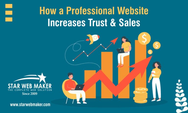 How a Professional Website Increases Trust & Sales